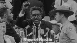 Black Gay amp Pacifist Bayard Rustin Remembered For Role in March on Washington Mentoring MLK 22 [upl. by Arahsat356]