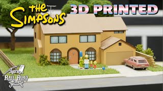 Build an AWESOME model of The Simpsons house Step by step 😉 ANYCUBIC Photon Mono M5s Pro [upl. by Egdamlat]