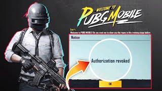 How To Fix PUBG Authorization Revoked Error  PUBG Authorization Revoked Facebook amp Google Play [upl. by Erminie]