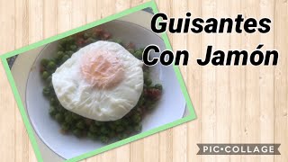 Cómo hacer GUISANTES con JAMÓN y HUEVO en THERMOMIX  RECETA FÁCIL [upl. by Alica]