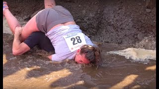 Crazy North American Wife Carrying Championships Extended [upl. by Moya]