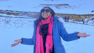 Kalinchowk Nepal ❤ Snowfall ❤ [upl. by Zakarias263]