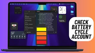 How to Check Macs Battery Cycle Count in MacOS Sequoia 15 [upl. by Lucier]