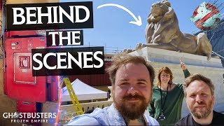 Behind The Scenes Set Tour  Ghostbusters Frozen Empire [upl. by Spiegel]