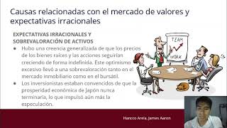 Causas y consecuencias de La burbuja bursátil e inmobiliaria de Japón  1990 [upl. by Hermann393]