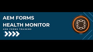 Adobe Experience Manager AEM Forms Health Monitor [upl. by Ynnattirb]