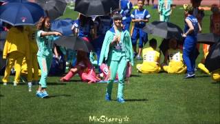 130903 MBC 아육대  비투비성재랑 에이핑크남주랑 ㅋㅋㅋ [upl. by Bocock]