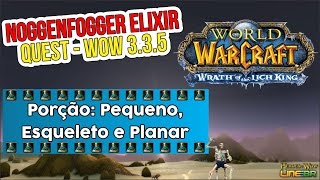 NOGGENFOGGER ELIXIR QUEST PORÇÃO FICAR PEQUENO ESQUELETO E PLANAR [upl. by Worra747]