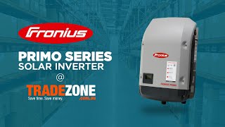 Fronius Primo Series Solar Inverters  Tradezonecomau [upl. by Asen]