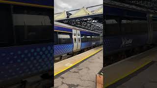 Scotrail service departing going back to Edinburgh Waverley [upl. by Alba]