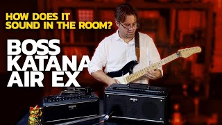 BOSS Katana Air EX – how does it sound in the room [upl. by Olsson]