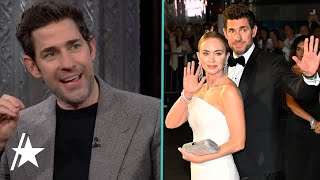 How Emily Blunt REACTED To John Krasinski’s Sexiest Man Alive Title [upl. by Groscr]