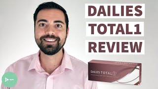 Dailies Total 1 Contact Lens Review  Daily Contact Lens Review [upl. by Valerian]