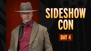 SIDESHOW CON DAY 4  Deals Reveals amp Giveaways  Sideshow Con 2024 [upl. by Drofwarc]