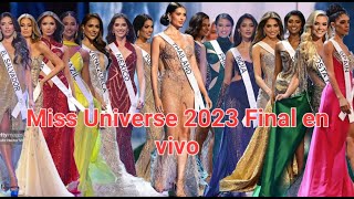 final de Miss Universe 2023 en vivo [upl. by Nylannej]