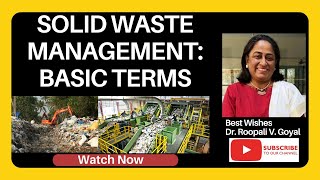 Solid waste management Basic terms हिंदी में  A Comprehensive Guide of basic Terminologies in Hindi [upl. by Hakeem]