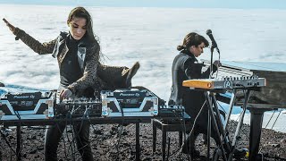 Giolì amp Assia  DiesisLive Etna Volcano Sicily FPV drone  Electric Handpan Grand Piano [upl. by Etnoval491]