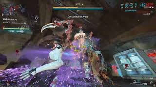 Warframe Caliban vs Lv 9999  Solo  Void Cascade SP Level Cap  Enemies Lv 9999 [upl. by Tutt]