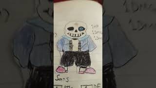 POVUndertale on a budget undertale shorts sans [upl. by Jo]