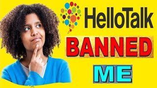 Hellotalk unbanned banned HelloTalk Banned multi accounts [upl. by Yramanna]