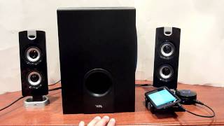 Review of Cyber Acoustics CA3602 Speaker System [upl. by Yale]