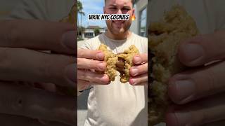 VIRAL NYC COOKIES🔥SUB 4MORE ❤️ foodie food viralfood cookies nyc miami viralvideo foodlover [upl. by Hnahc488]