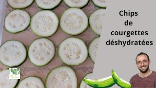 Comment faite des chips de courgettes [upl. by Annemarie270]