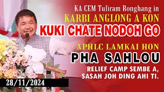 28 NOV 2024  Karbi Anglong a Kuki chate nungno ding kiti APHLC in janom lou panpi johding ahi ti [upl. by Oby]