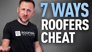 7 Ways Roofing Contractors Cut Corners  How to Hire a Roofer  RoofingInsights30 [upl. by Muhammad]