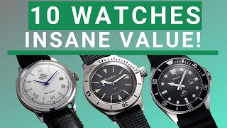 10 Of The Best Watches Under 200 Unbelievable Value [upl. by Erin]