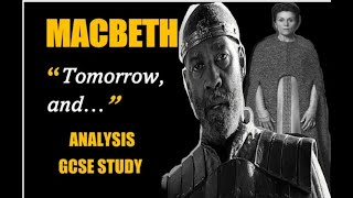 Macbeth GCSE Revision quotTomorrowquot  With Denzel [upl. by Lenrow]