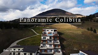 Panoramic Colibița  o cazare superbă cu piscină infinity amp SPA  video dronă [upl. by Romo]