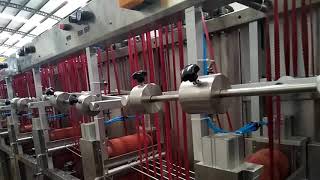 elastic tapes dyeing and finishing machine [upl. by Ailgna]