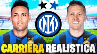 CARRIERA REALISTICA con LA NUOVA INTER su FC 24 [upl. by Atsillak]