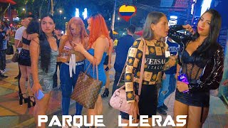 Parque Lleras Exotic Nightlife in medellin Colombia 2023 see why 🇨🇴 [upl. by Steward]