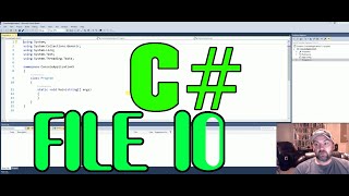 C Visual Studio FileHelpers Nuget package  Read Write Serialize Files [upl. by Assirrak]