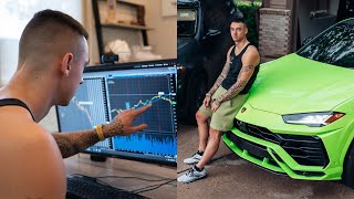 REAL Day In The Life as A Millionaire Day Trader [upl. by Delanty]