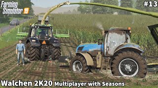 Real Hard Condition of Silage Harvesting│Walchen 2K20 With Season│FS 19│Timelapse13 [upl. by Susanetta]