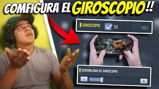 CÓMO UTILIZAR Y CONFIGURAR EL GIROSCOPIO en COD MOBILE  Configuraciones  Tips y Trucos [upl. by Malim980]