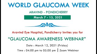 World Glaucoma Week Webinar [upl. by Clyde615]