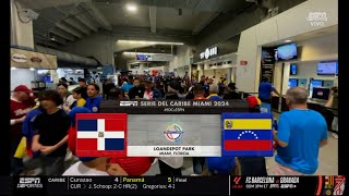 Dominican Republic vs Venezuela Caribbean Series Championship Feb 9 2024 Spanish Language [upl. by Trevorr]