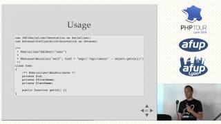 REST dans le monde Symfony  William Durand  PHP Tour Lyon phptour [upl. by Querida863]