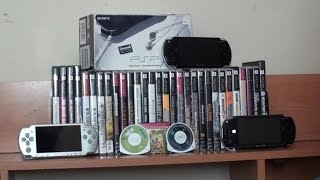 Playstation Portable PSP Video Game Collection [upl. by Shenan]