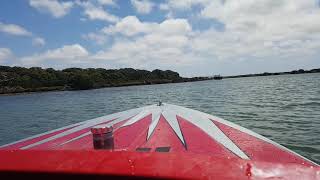 Falcon XR6T barra powered jet boat [upl. by Grishilda]