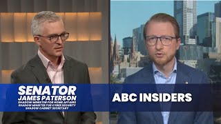 James Paterson joins Insiders [upl. by Annim409]