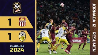 Táchira rescató el empate frente a Carabobo  VenezuelaEsFUTVE  Carabobo vs Táchira  Jornada 12 [upl. by Anidnamra]