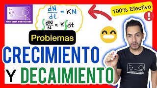 ✅PROBLEMAS ECUACIONES DIFERENCIALES  PASO a PASO💯 ECS DIFERENCIALES [upl. by Aneehsal]