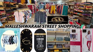 Malleshwaram Street shopping 🛒 SA FABRICS Bangalore 961134139697 [upl. by Hernandez251]