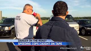 Washington Police Caught Speeding Past State Troopers [upl. by Nadabas]