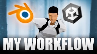 என் Animation Worflow in Blender  Devlog 6 [upl. by Ettenna781]